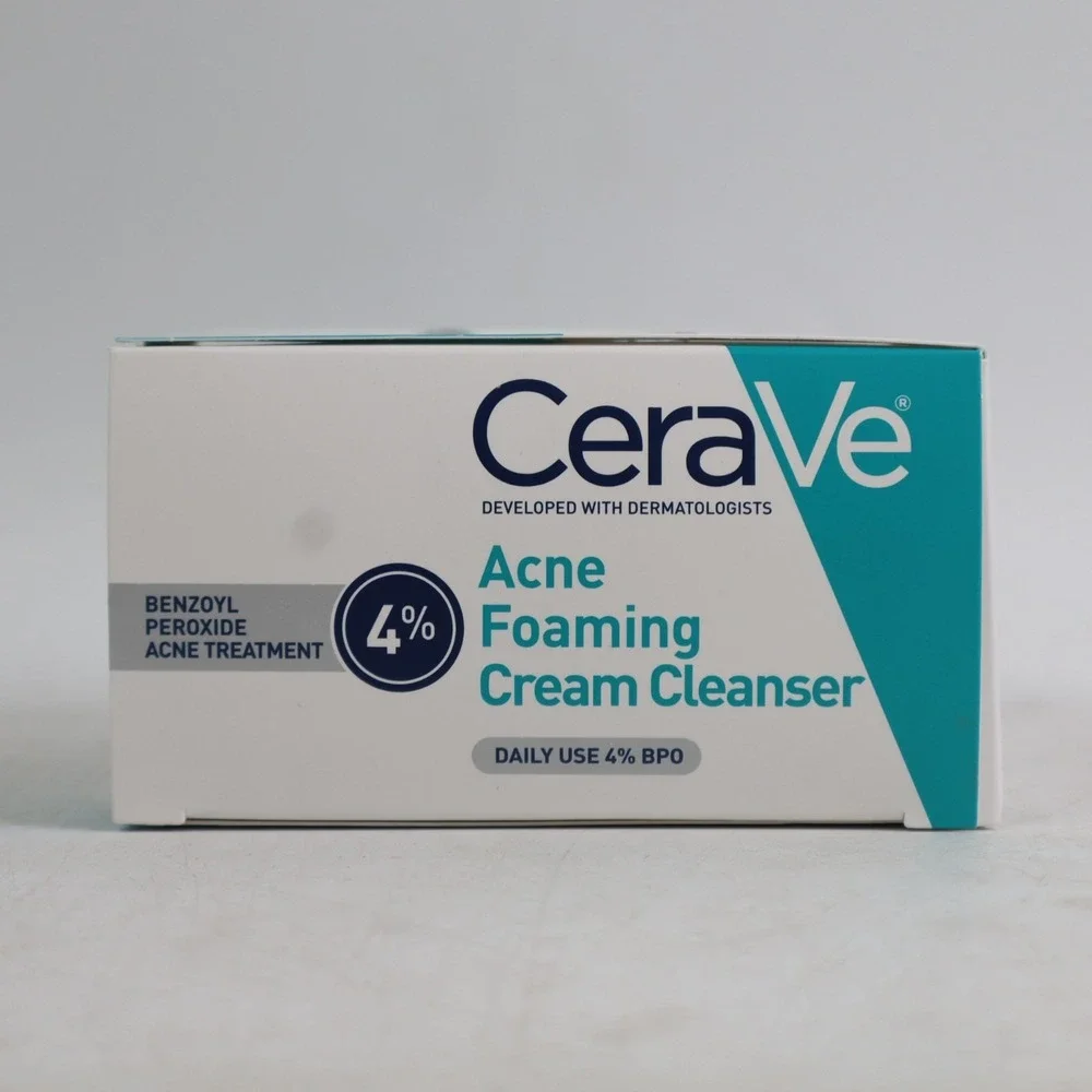 15 PACK CeraVe Acne Foaming Cream Cleanser 4% BPO 0.34 FL Oz/10ml Each